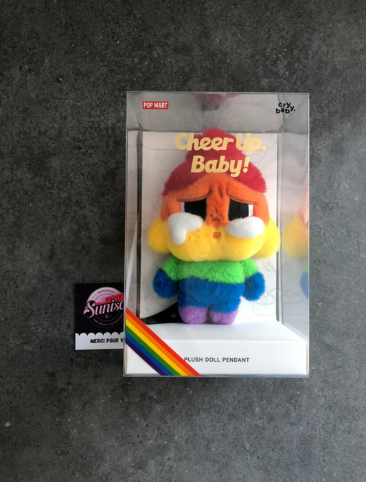 Pop Mart Cry Baby Cheer Up Plush Doll Pendant