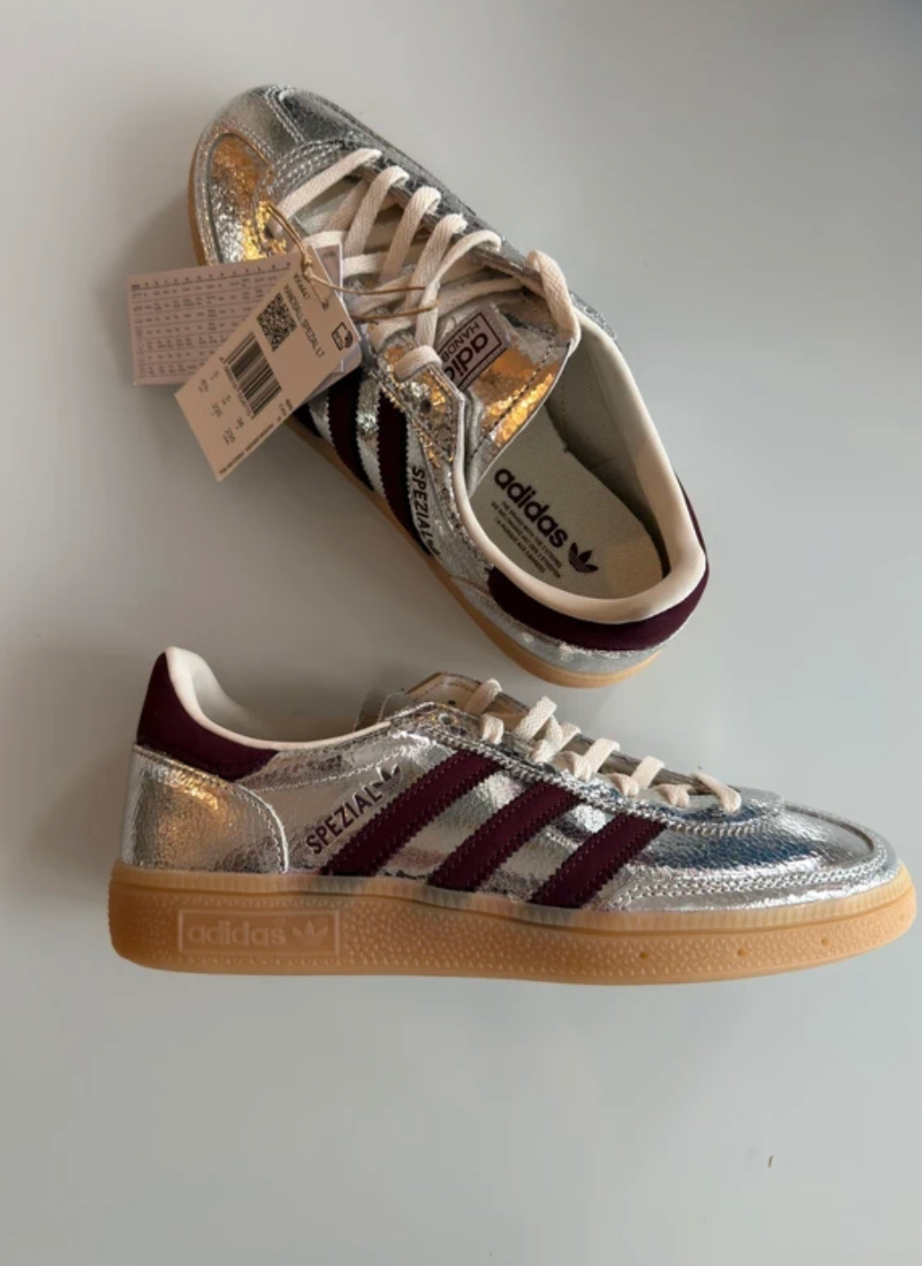 Adidas Spezial LT Metallic Maroon Burgundy